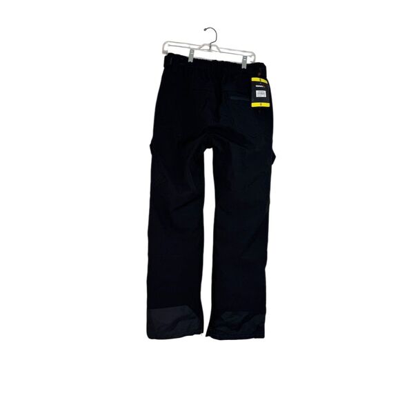 New Gerry Men's Black Fleece Lined Water Resistant Snow Pants Size S - Picture 3 of 5